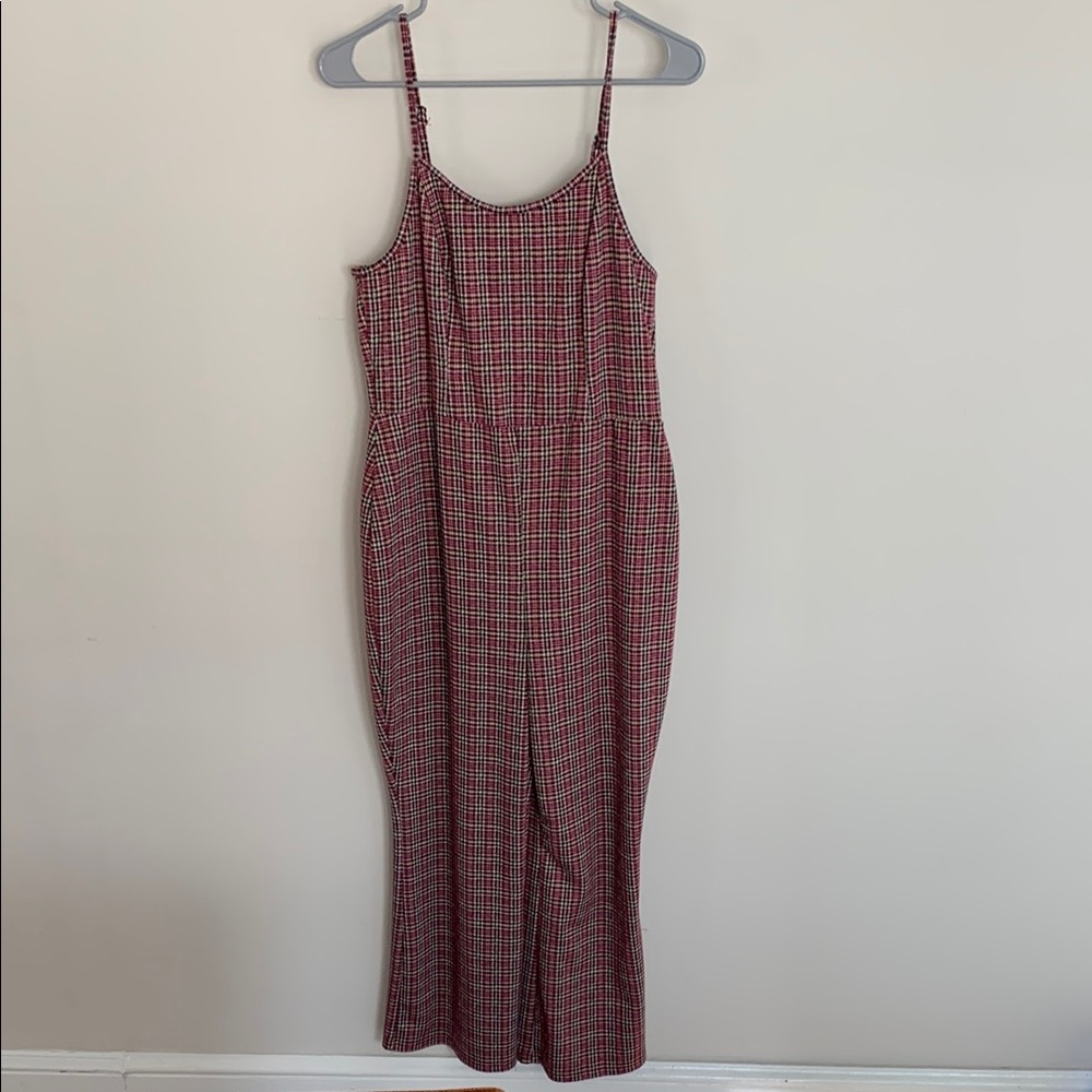 Wild Fable Plaid Jumpsuit